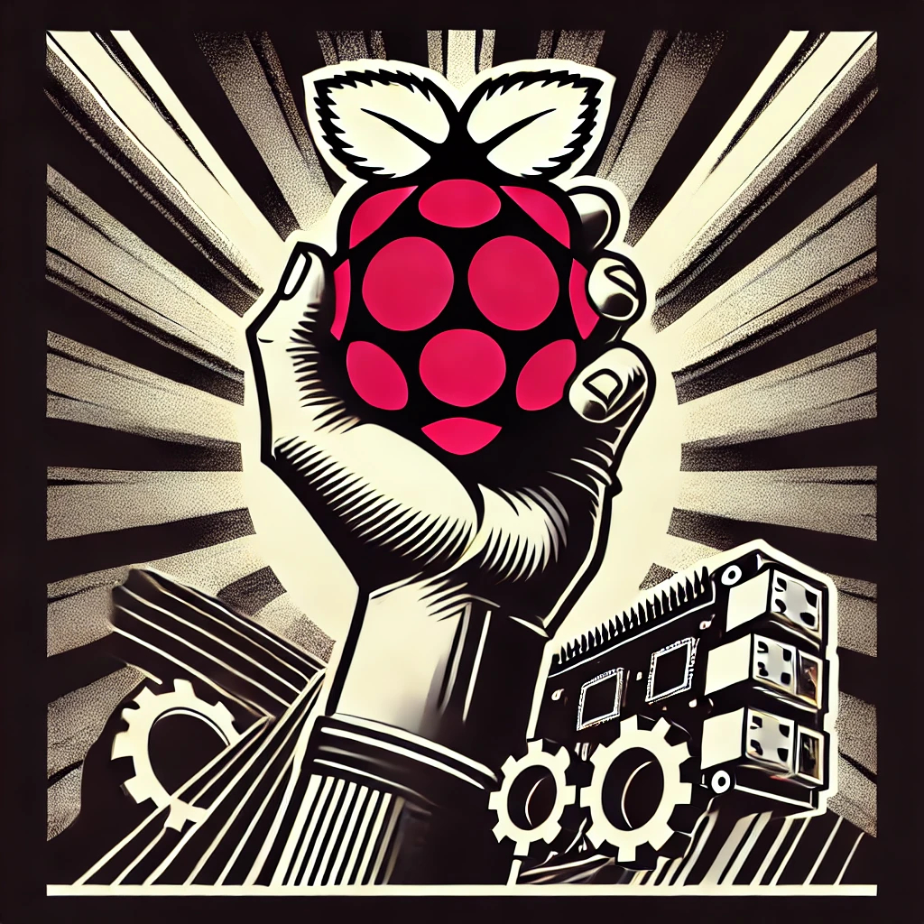 Raspberry Revolution Art